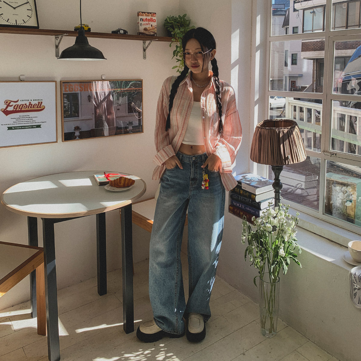 DNM Straight Denim Pants
